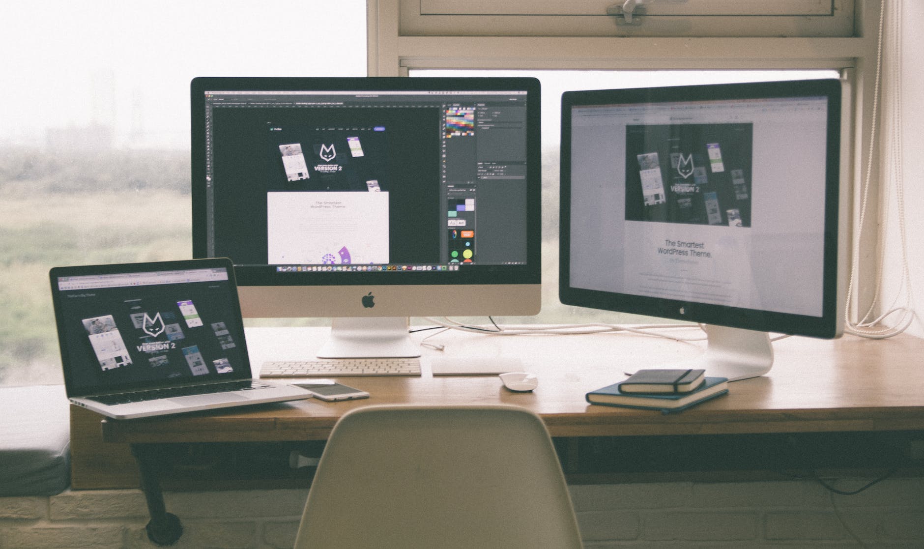 desk setup